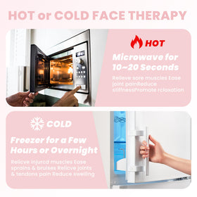 RelaxCoo can be used cold or warm for flexible relief options