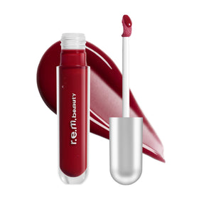 Rem Beauty Essential Drip Glossy Balm Cherry Cola packaging view highlighting premium lip care