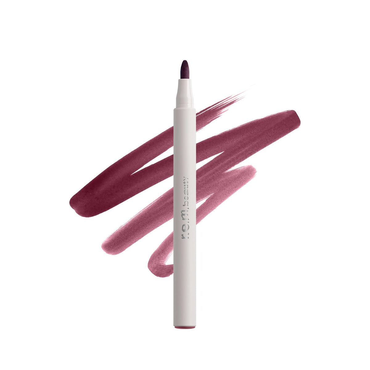 Rem Beauty Practically Permanent Lip Stain Marker in Booked and Busy for all-day color.