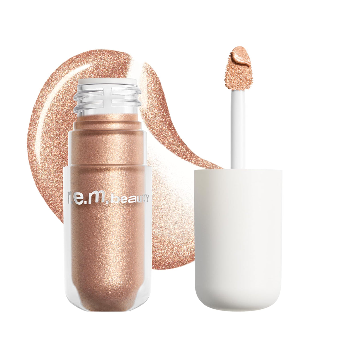 r.e.m. beauty Starlet Lustrous Eyeshadow Comet packaging showcasing premium design