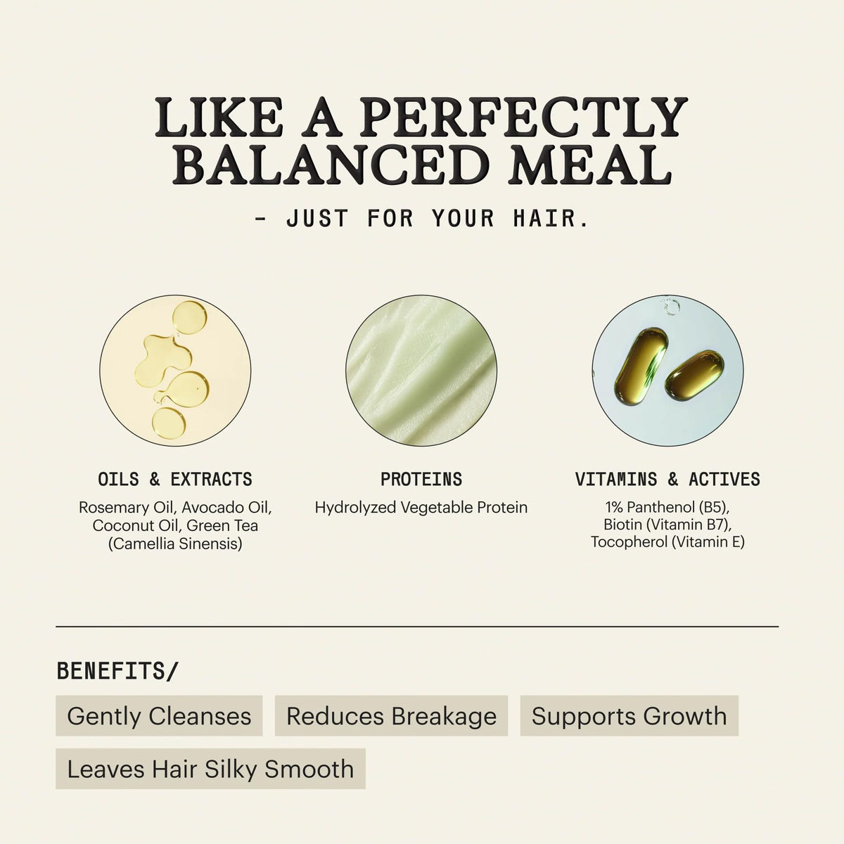 Remilia Green Goddess Shampoo packaging highlights vegan formula and botanical oils