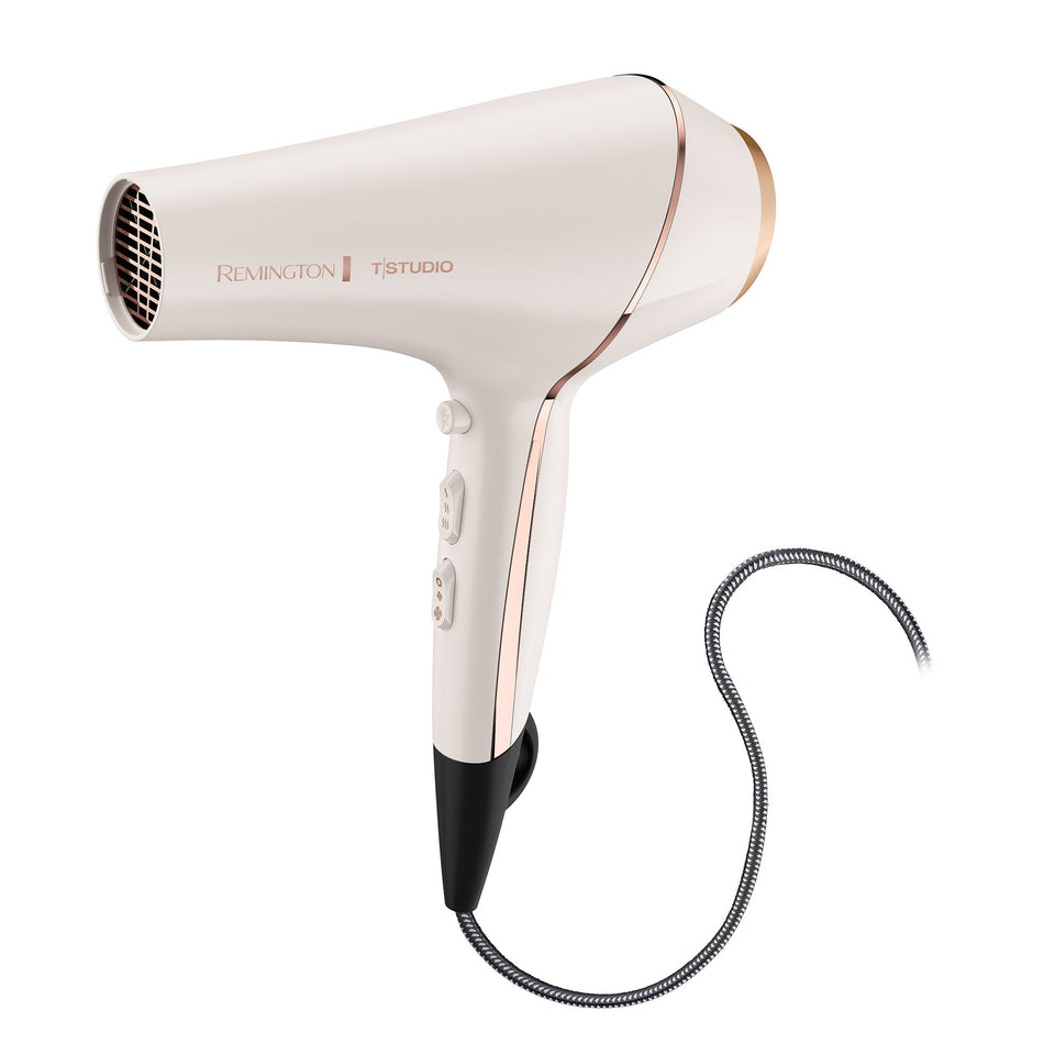 Remington Pro Ionic Hair Dryer 1875W front view shows power and airflow for fast styling