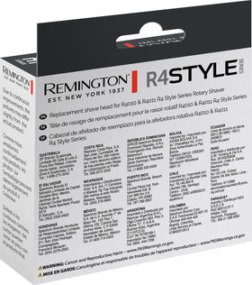 Remington replacement head installation guide visual for easy replacement.