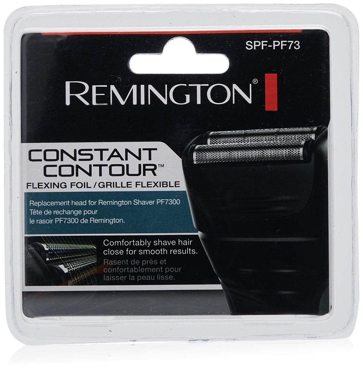 Remington SPF-PF73 replacement head for PF7300 shaver, designed for a close, comfortable shave.