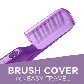 Remington Tame the Mane battery-powered cordless design enables flexible detangling.