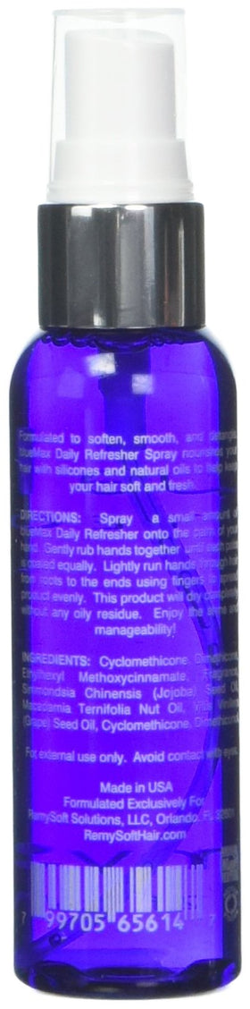 RemySoft blueMax daily refresher spray assists detangling and easy styling for wigs