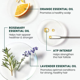 Forticea shampoo with guarana supports hair strength and smoothness.