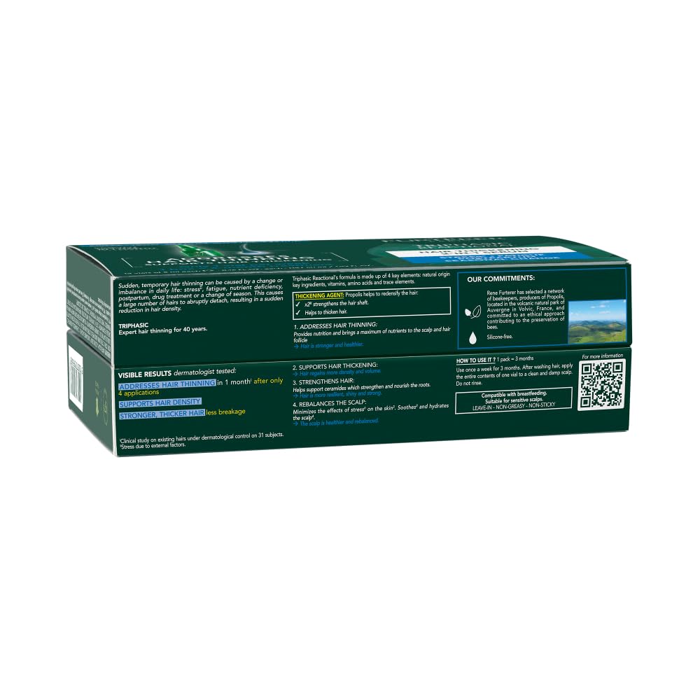 Rene Furterer Triphasic Serum 3-month supply packaging