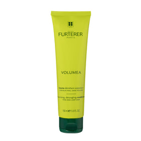Rene Furterer Volumea bottle front shows lightweight volume for fine hair.