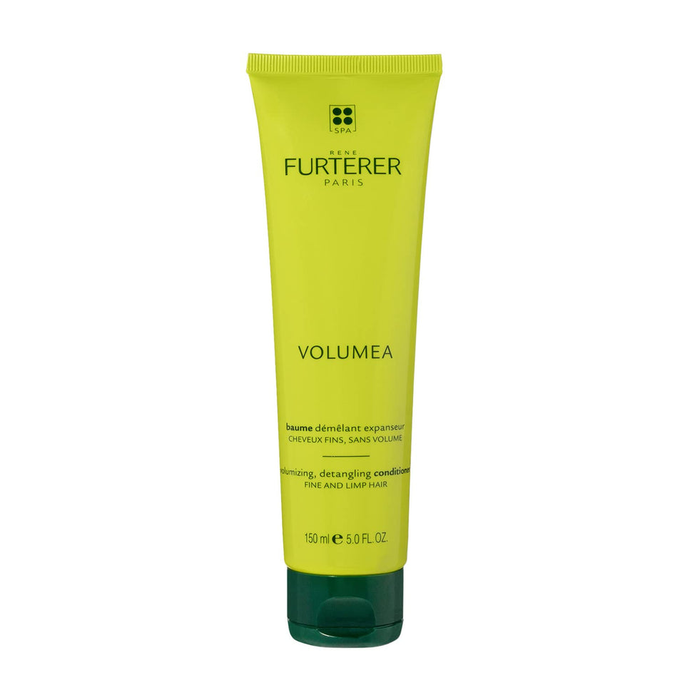 Rene Furterer Volumea bottle front shows lightweight volume for fine hair.