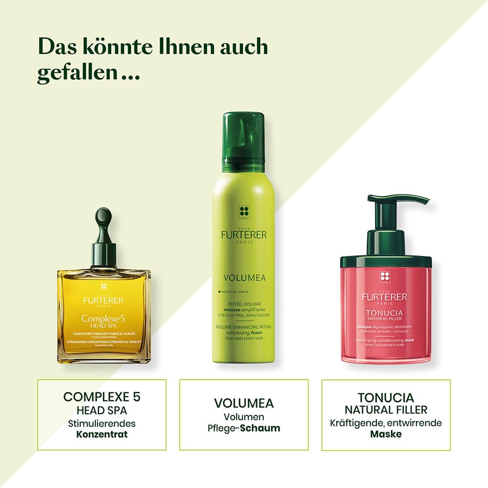 René Furterer Volumea daily-use scene suggests lasting light fullness.