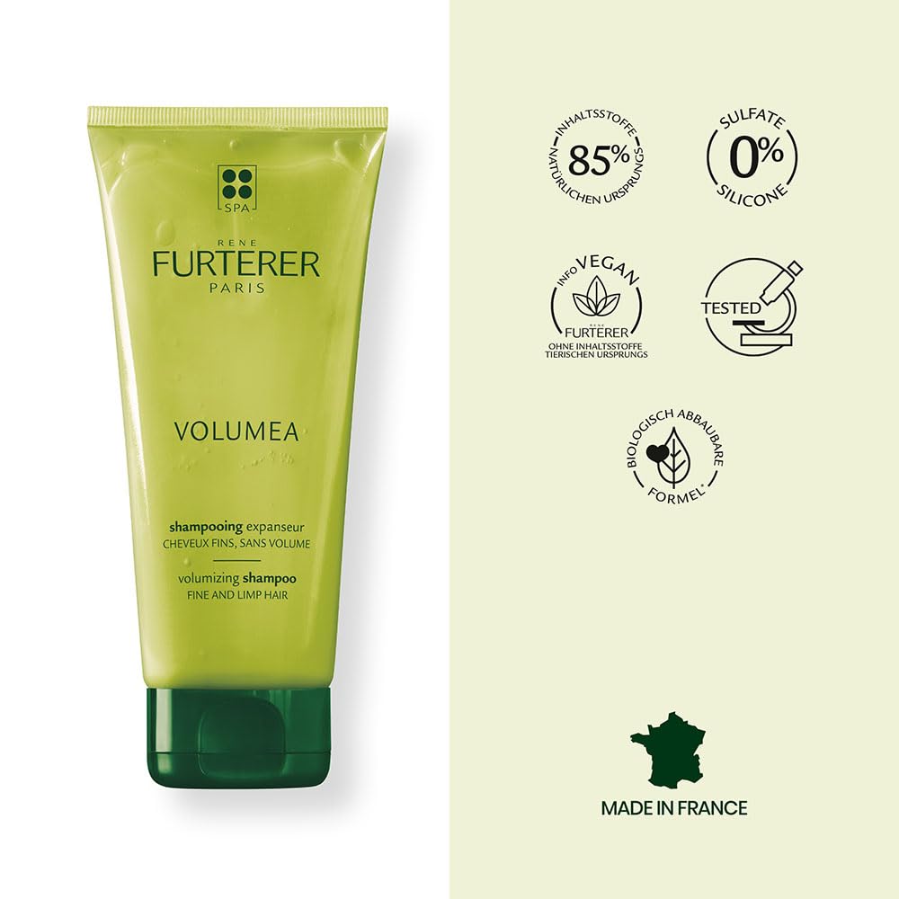 René Furterer Volumea hair-closeup hints at lift and volume.