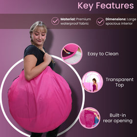 Reneebeautytan easy-clean interior supports quick sanitizing between sessions.