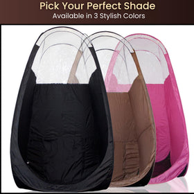 Reneebeautytan tent brown finish adds a professional look.