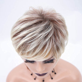 RENERSHOW fashion color mix wig for versatile styling options.