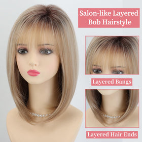 RENERSHOW lightweight 145-gram wig for comfortable all-day wear.