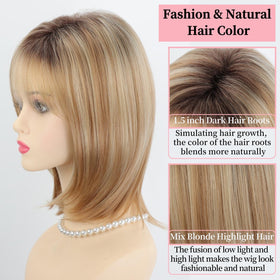 RENERSHOW soft synthetic fibers create a smooth drape that's comfortable all day