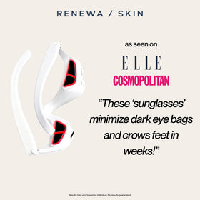Renewa EyeLift ideal for travel-friendly at-home skincare sessions.