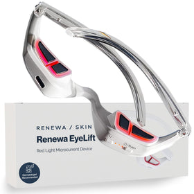 Renewa EyeLift wearable beauty device for refreshing under-eye skin and facial contours.