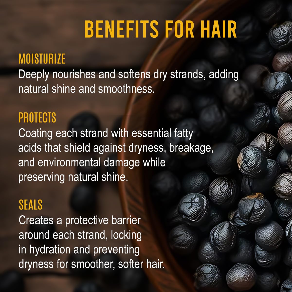 Renewalize oil nourishes scalp for healthy shine and strength.