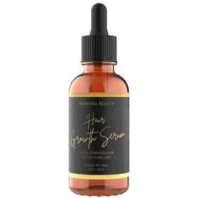 Rennora Beauty extra-strength serum bottle for targeted scalp care and potential regrowth support.