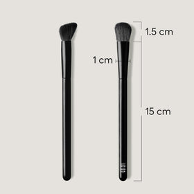 rephr LC 01 Concealer Brush with synthetic bristles for smooth liquid concealer blending