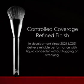 Rephr LC 03 easy-clean material emphasizes quick sanitation after makeup sessions.