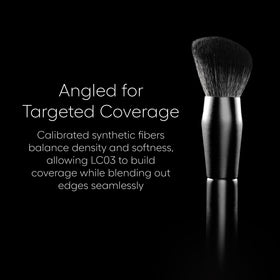 Rephr LC 03 demonstrates performance with liquid foundations for even coverage.