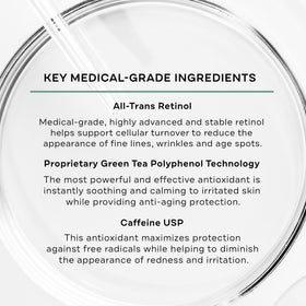 Replenix Anti-Aging Retinol 5X Regenerate packaging box, premium presentation.