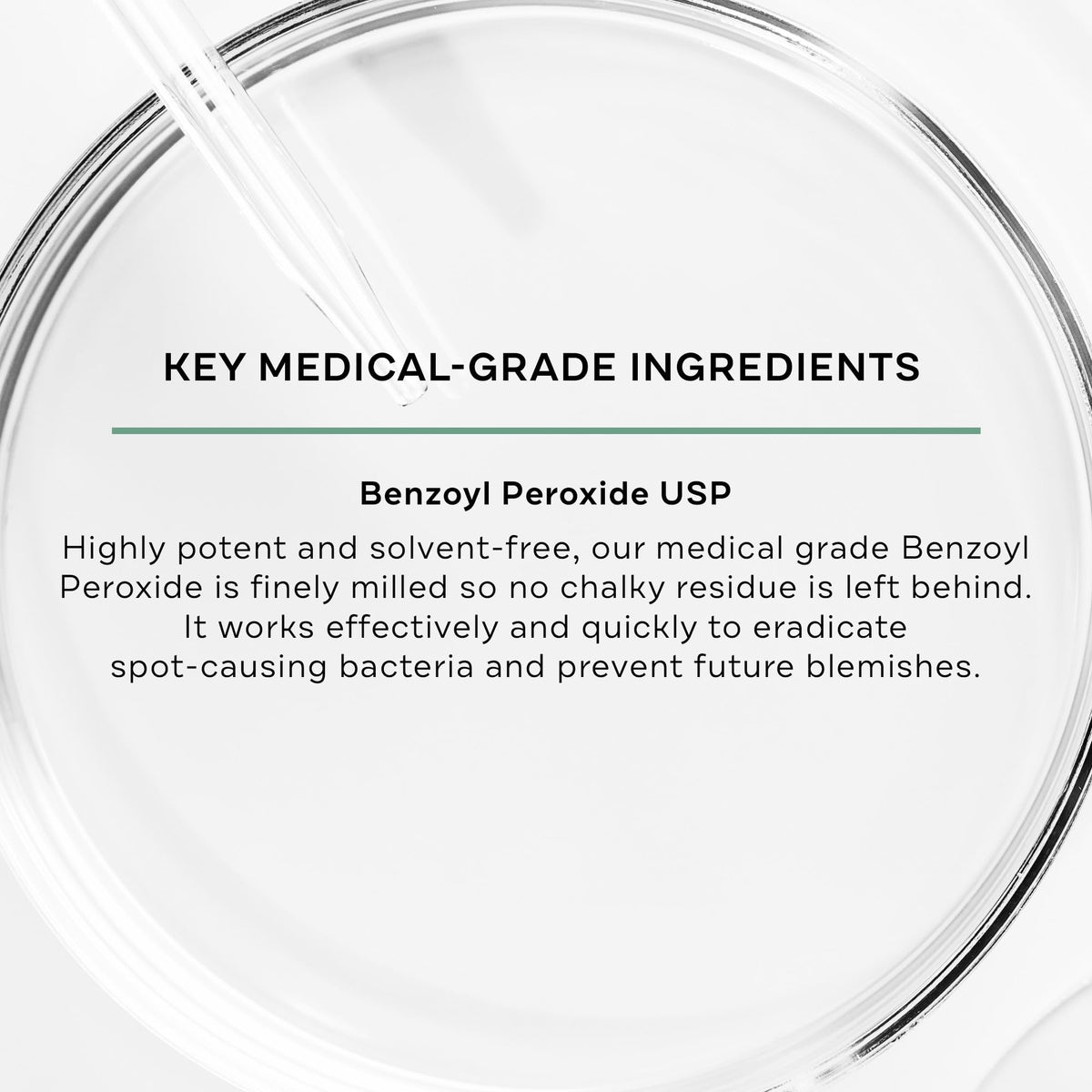Dispense shot shows easy application of Replenix gel.