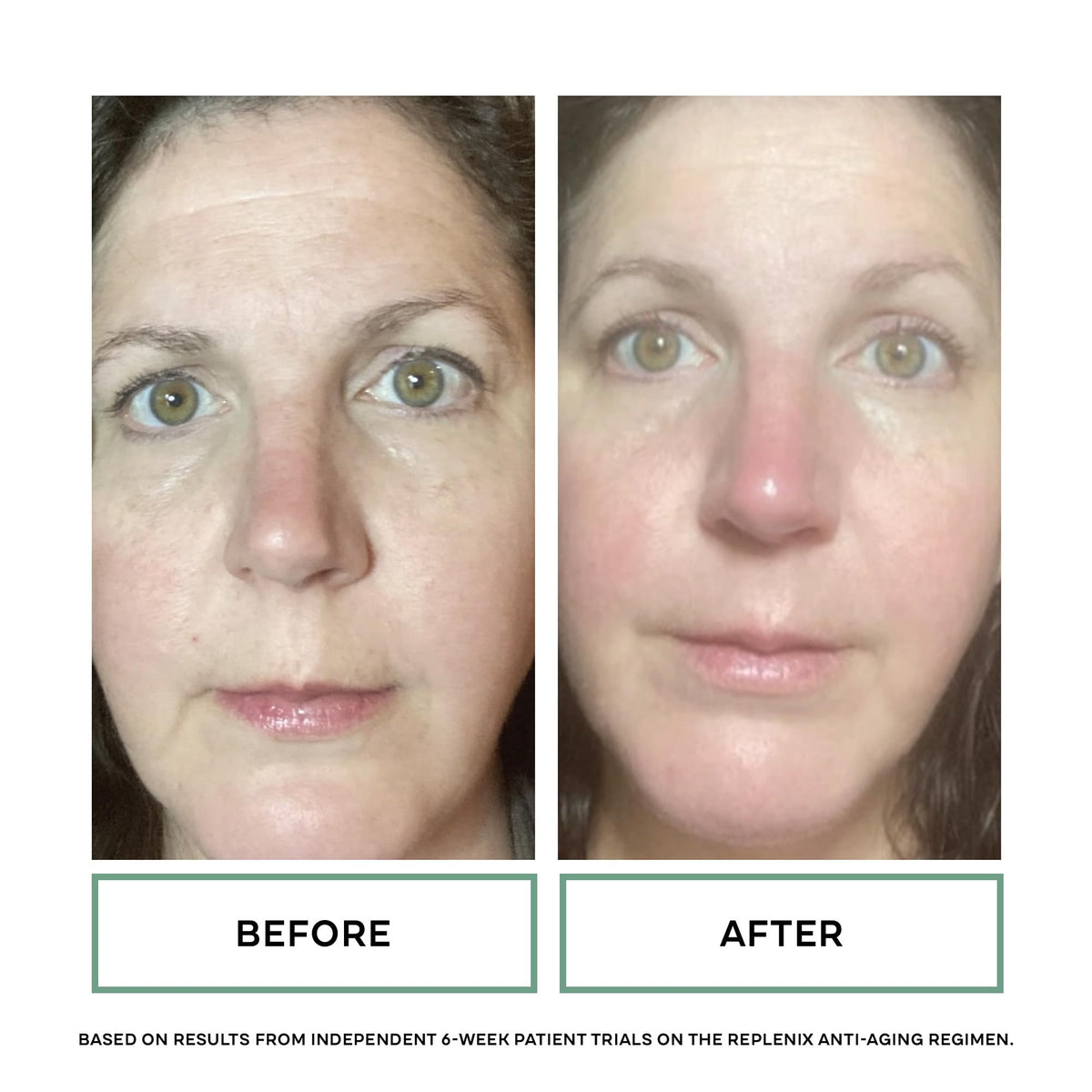 Replenix Pure Hydration serum completes morning routine for lasting moisture.