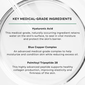 Replenix Pure Hydration serum texture on skin reveals smoothness.