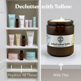 Reroot Organics balm on hand demonstrates nourishment for skin