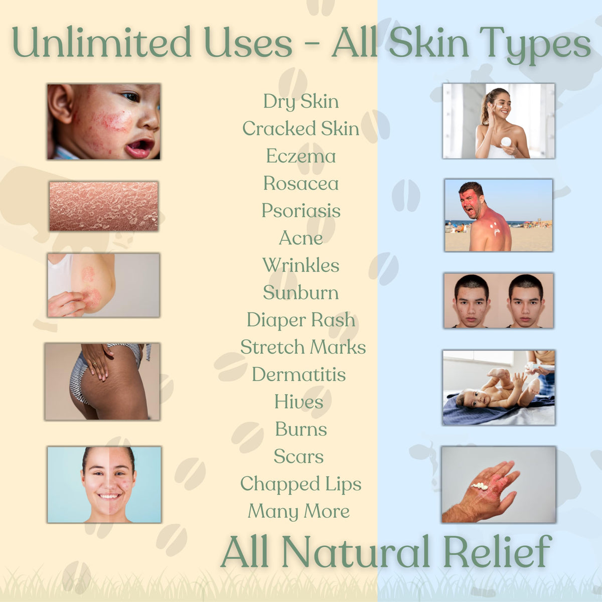Reroot Organics Naked Tallow Balm facial application for soft skin.