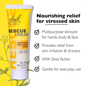 RESCUE Rescue Remedy Cream two-pack tube close-up highlighting compact packaging