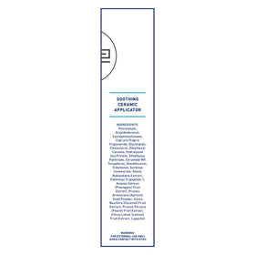 RescueMD Restorative Lip Treatment application on lips shows even glide and cooling feel.