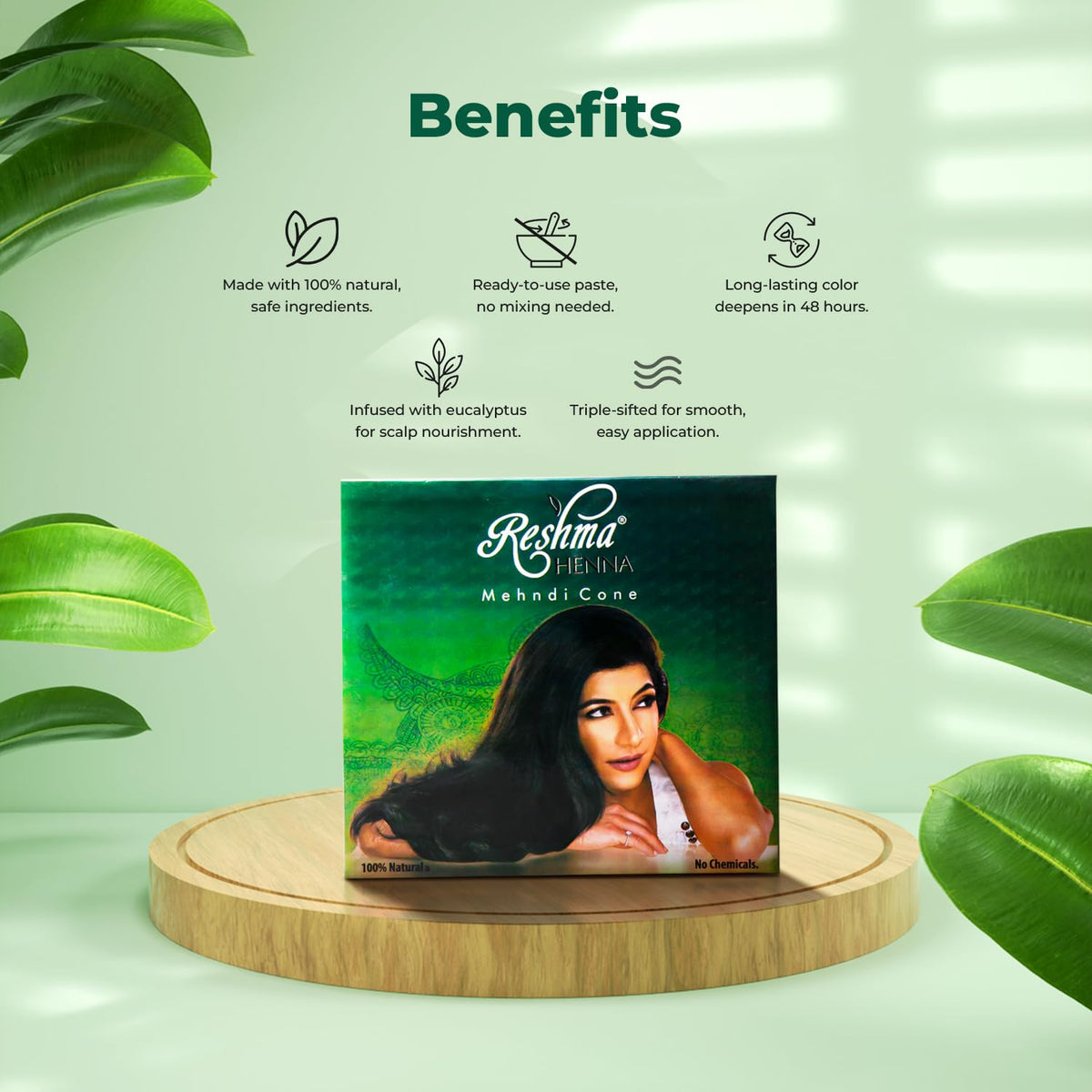 Reshma Beauty Ayurvedic Hair Dye benefits with natural ingredients for traditional color