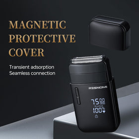 RESNOMI shaver travel compact design fits gym bag or luggage