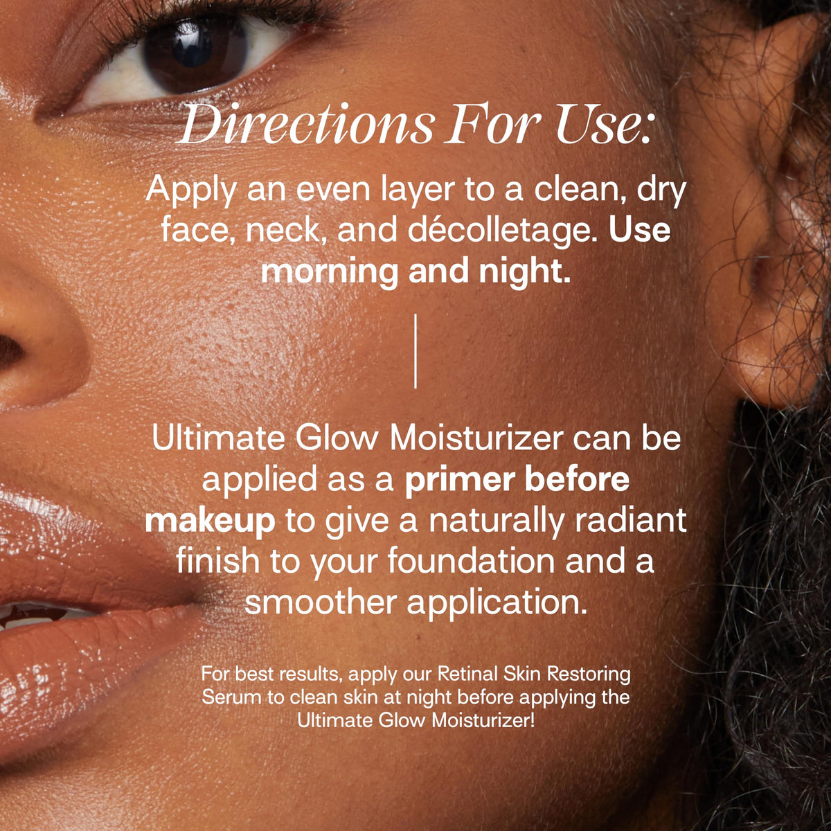 Rest Religion glow moisturizer with peptides smooths texture and reduces dullness.