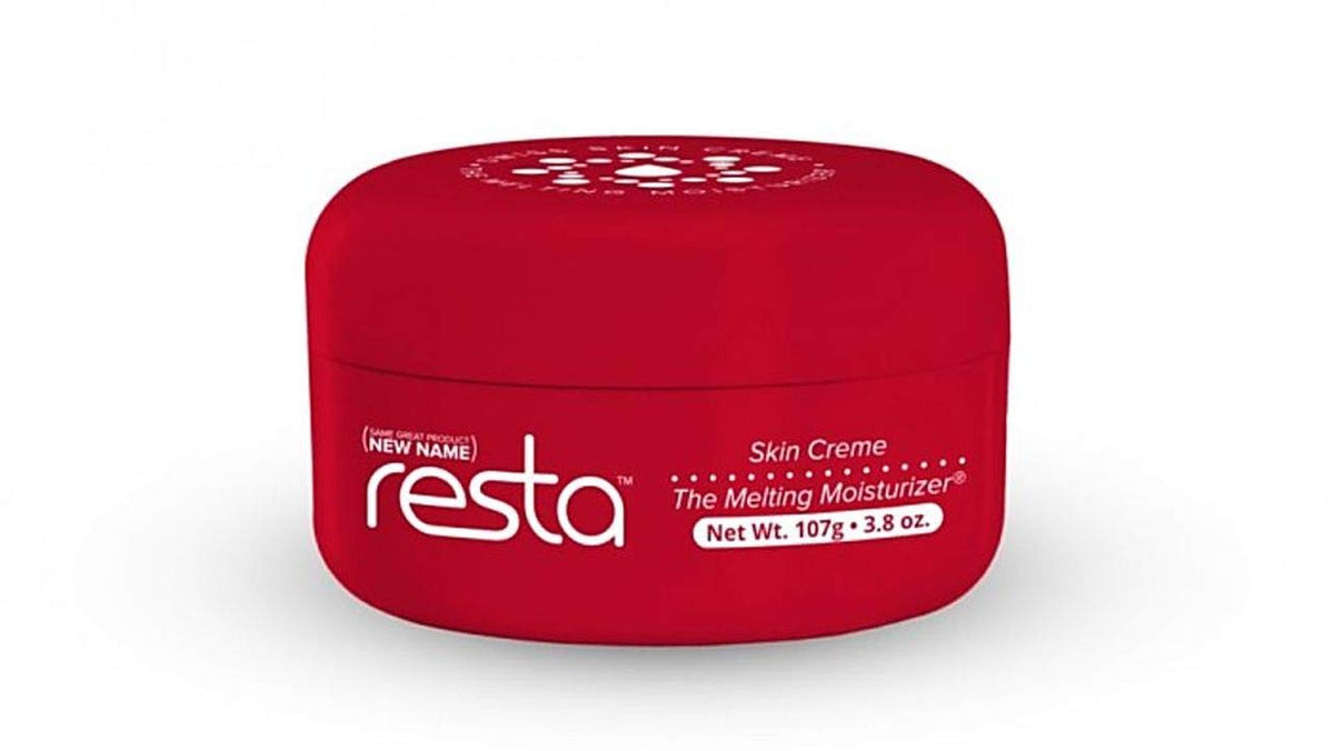 Resta Creme Moisturizer jar delivering deep hydration for dry, sensitive skin