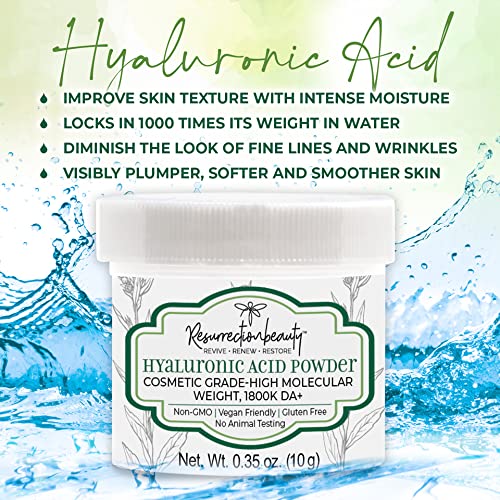RESURRECTIONbeauty homemade vitamin C serum using hyaluronic acid base