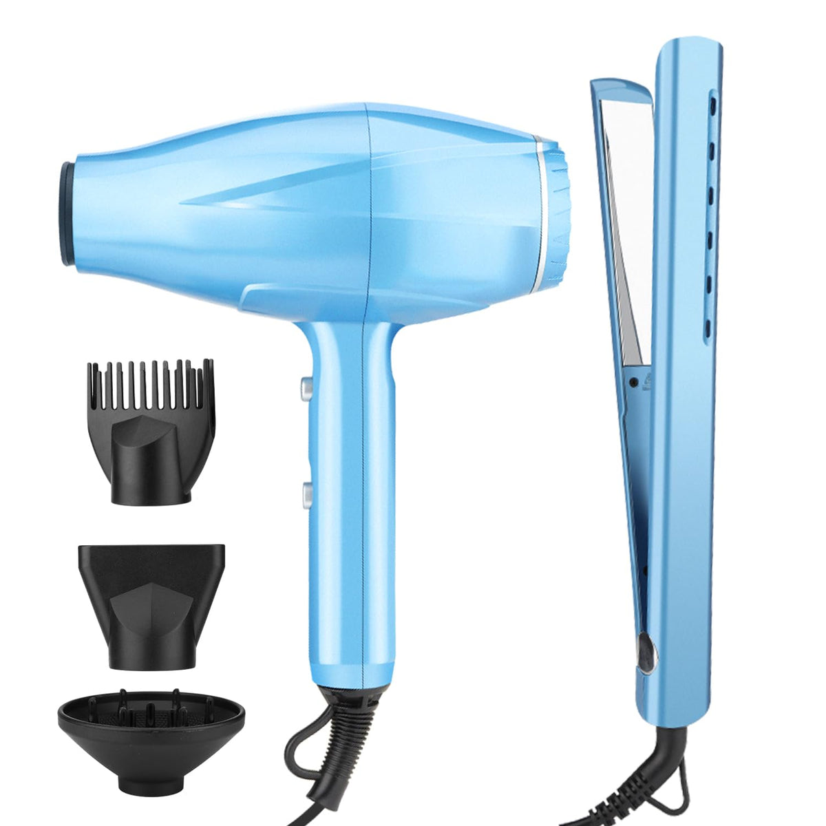 RESUXI 2-in-1 set packaging view for quick styling routines