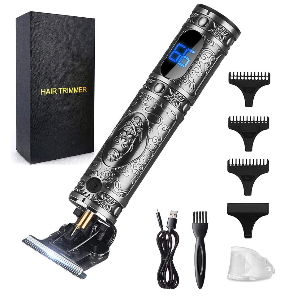 RESUXI hair clippers front view for precise grooming and professional handling