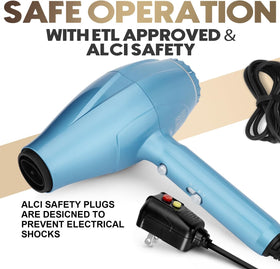RESUXI safety features and 360-degree cord for safe, comfortable use