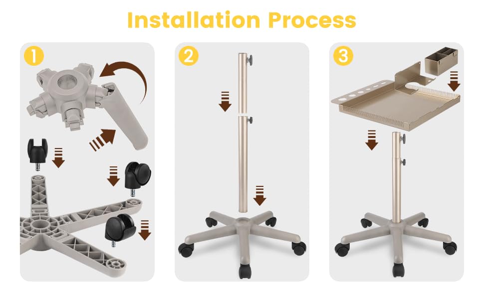 Retain Time large-capacity cart enhances workflow by keeping tools within reach