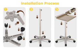 Retain Time large-capacity cart enhances workflow by keeping tools within reach
