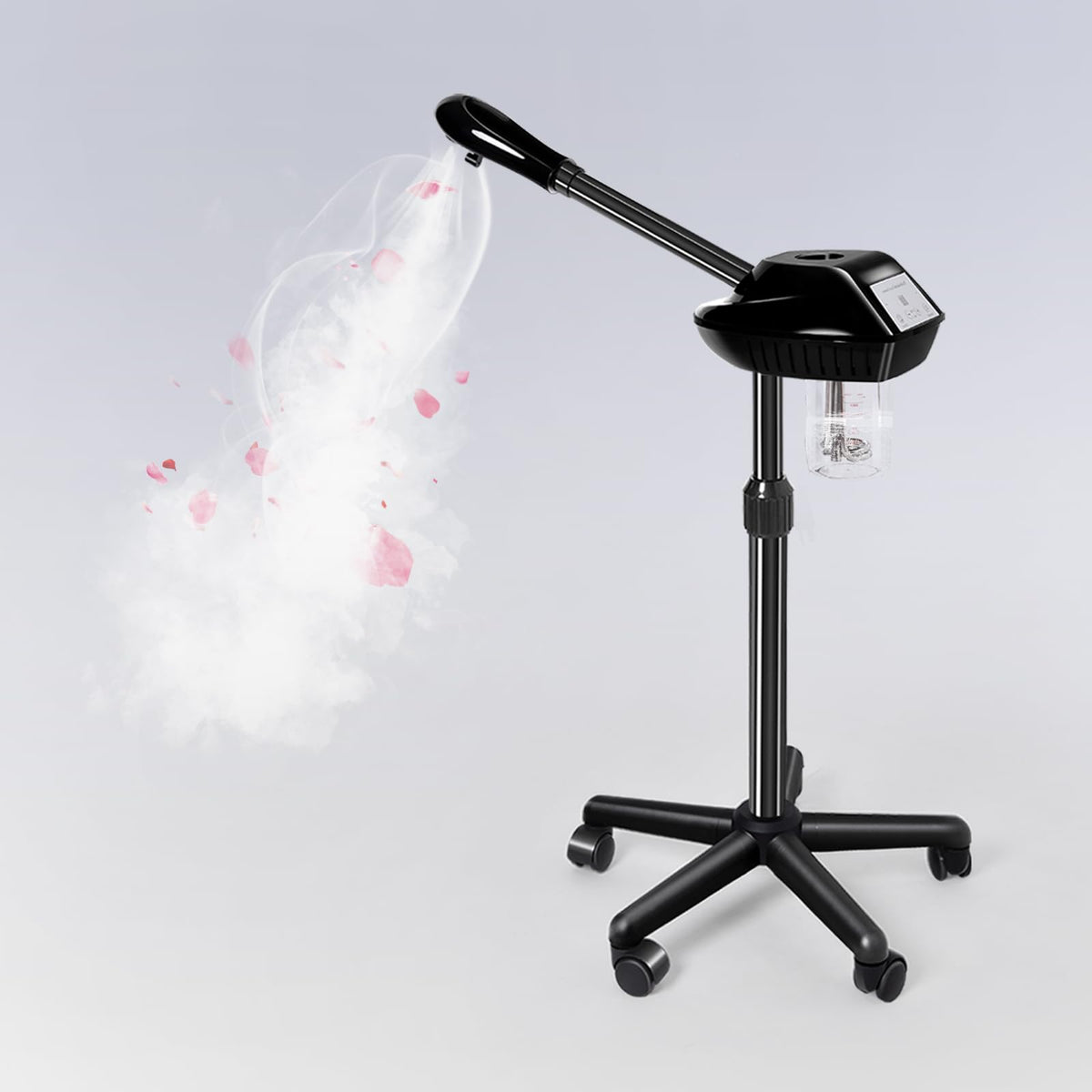 Retain Time facial steamer on wheels for mobile home spa sessions