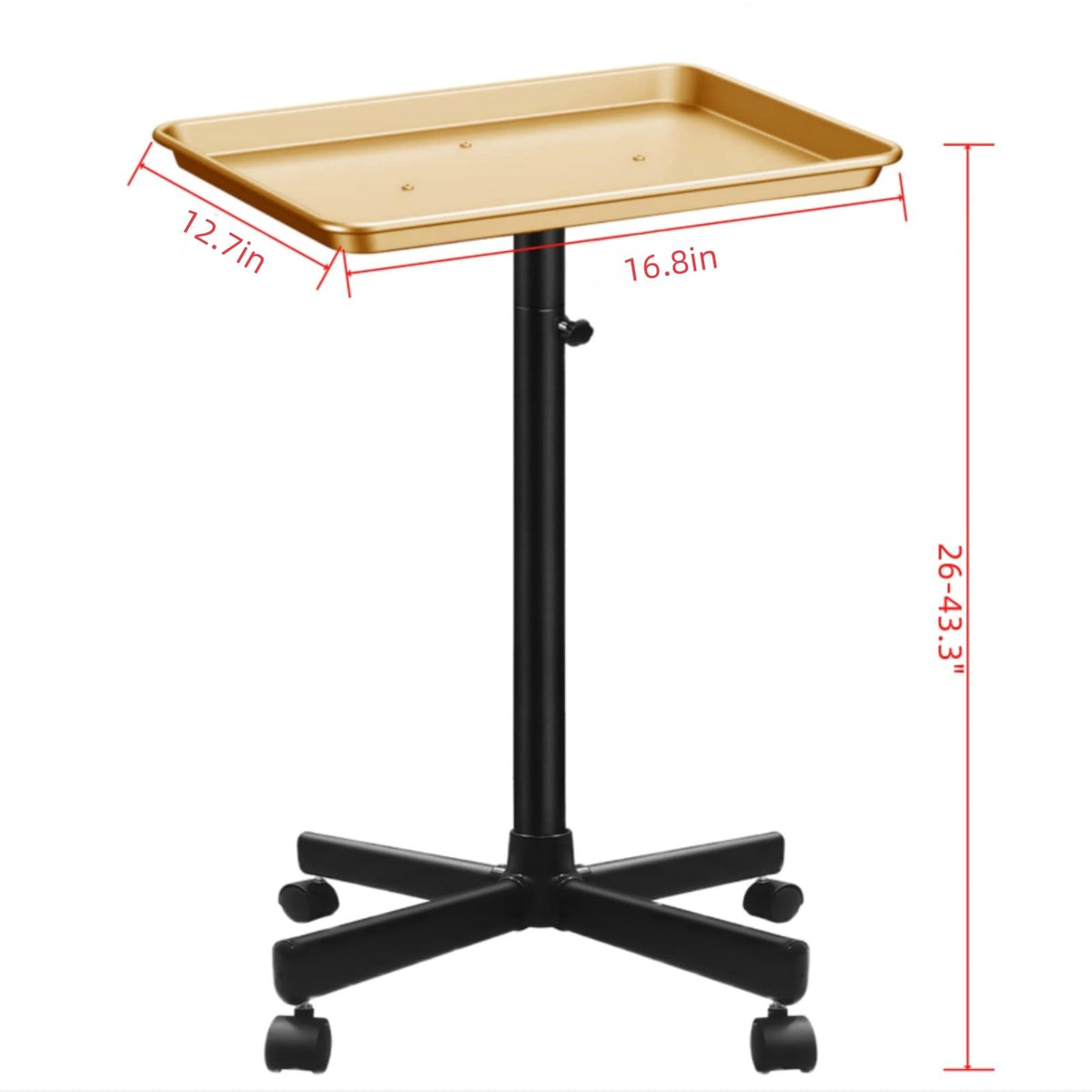 Retain Time aluminum tray shows corrosion resistance ideal for daily salon use