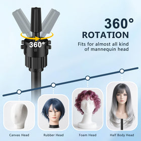 Retbtnm heavy-duty metal legs provide solid salon support