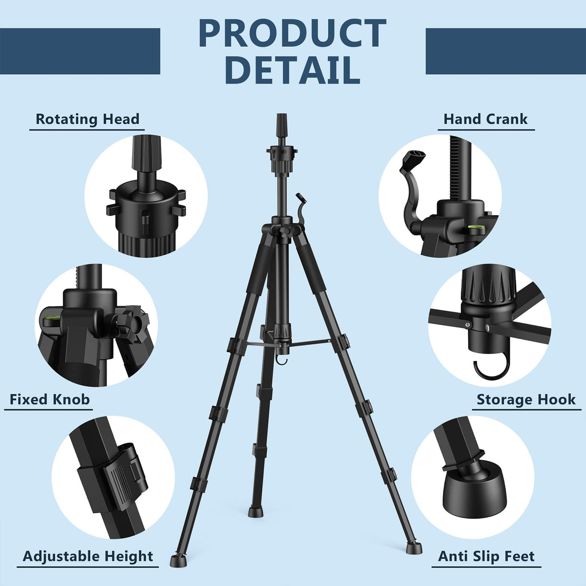 Retbtnm storage hook and clamps for streamlined tool organization